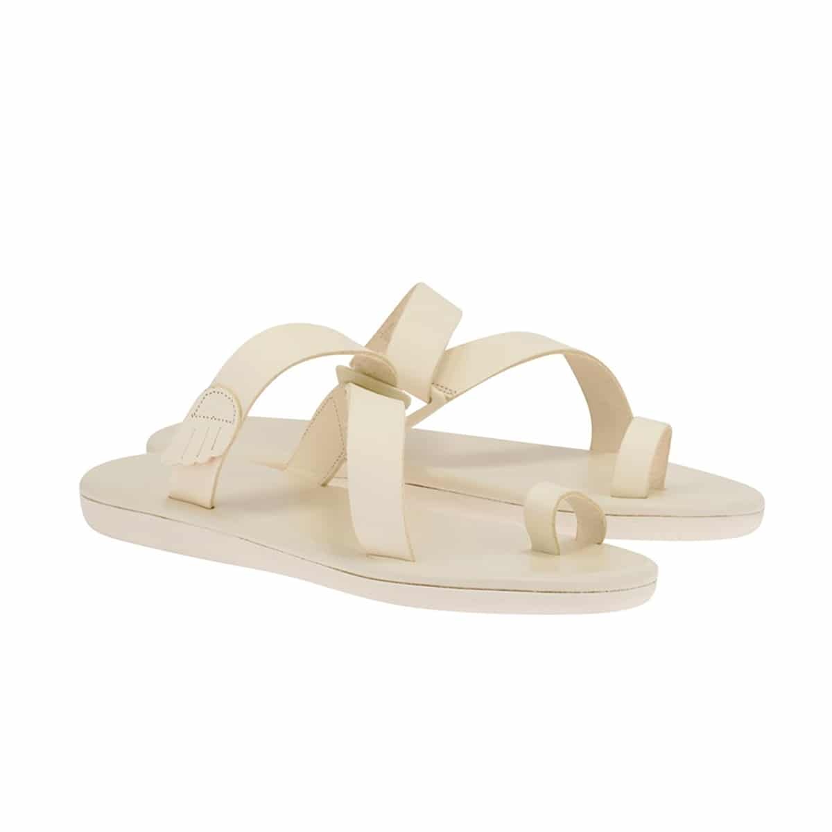 Ancient Greek Sandals Magda Off White Gago Aix en Provence