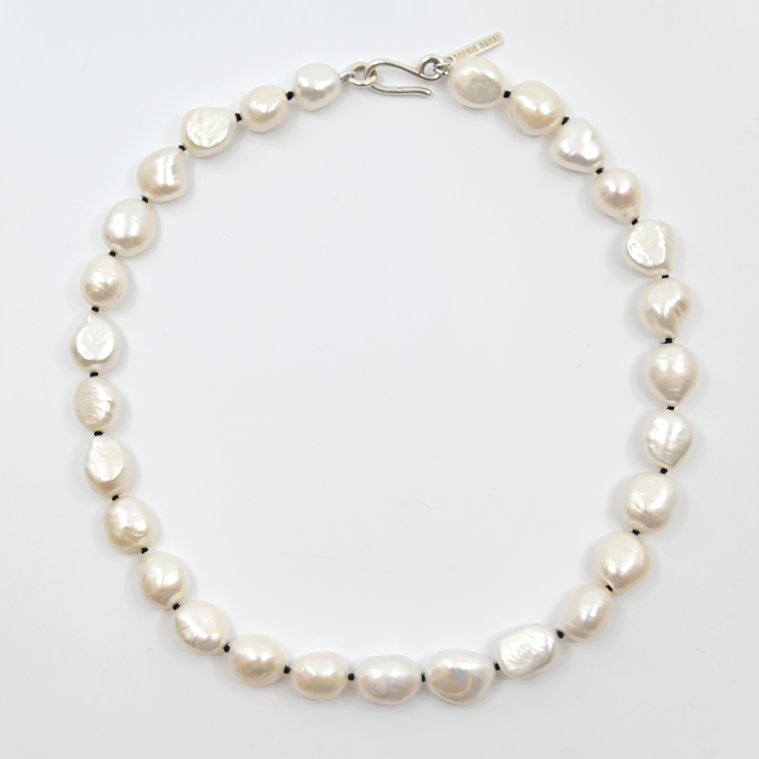 Shop Elizabeth Pearl Necklace In Goldplated-Silver Sterling, 58% OFF