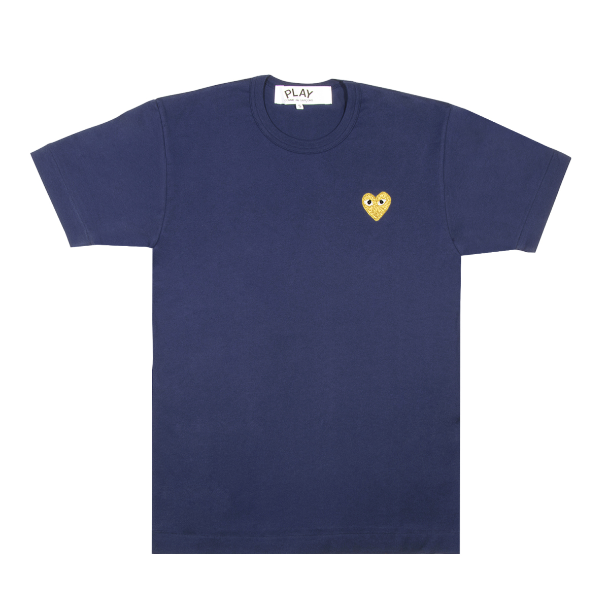 Photo du produit Gold Heart navy T-shirt homme de la boutique Gago