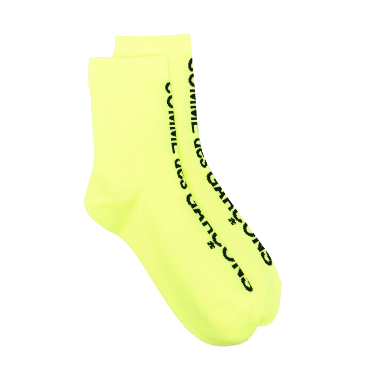 Photo du produit chaussettes CDG neon yellow de la boutique Gago