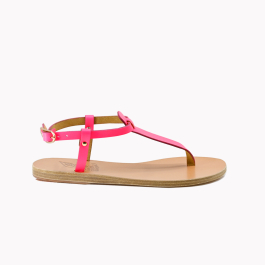 Ancient Greek Sandals Sandales Lito fluo pink Gago Aix en